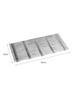 Galvanised Steel Doormat - Large 7 Galvanised Steel Doormat - Large -Garden Trading Store DMGA02 portrait 9 47091.1638546651