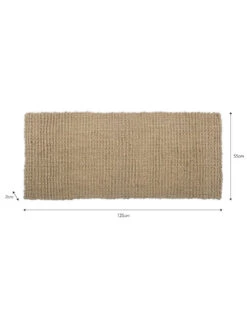 Woven Double Doormat - Natural 7 Woven Double Doormat - Natural -Garden Trading Store DMJU05 portrait 9 55273.1638545470
