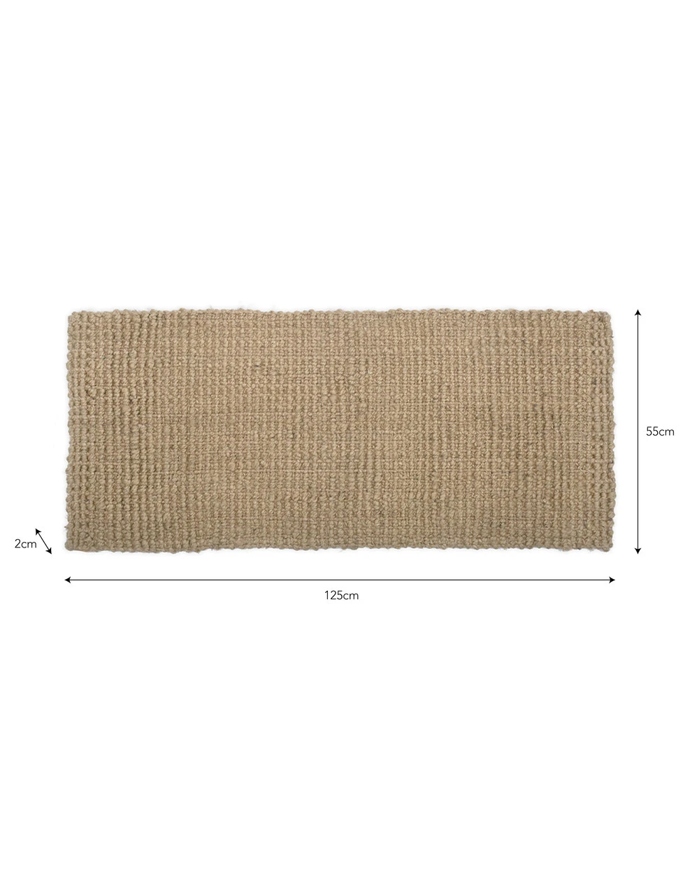 Woven Double Doormat - Natural 4 Woven Double Doormat - Natural - Image 4