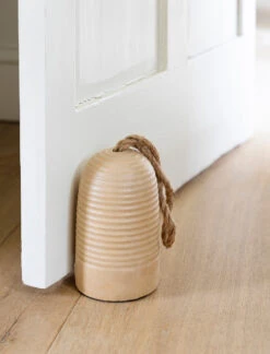 Cement Door Stop - Cinnamon