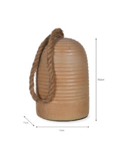 Cement Door Stop - Cinnamon -Garden Trading Store DSCE02 portrait 9 46078.1662623082