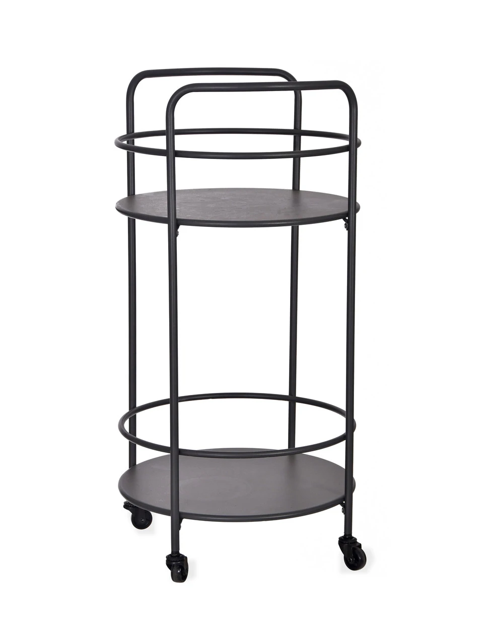 Round Drinks Trolley - Carbon 3 Round Drinks Trolley - Carbon - Image 3