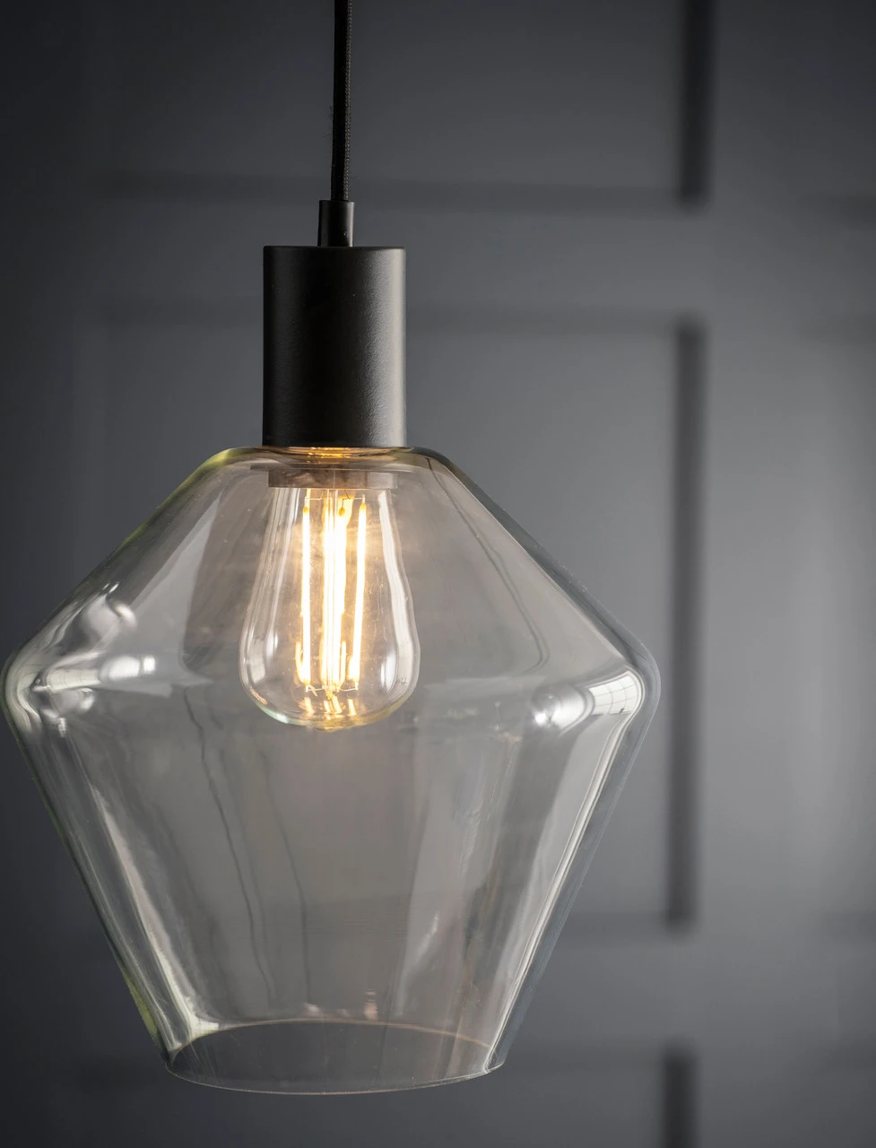 Chelsea Easy Fit Pendant Shade - Diamond 2 Chelsea Easy Fit Pendant Shade - Diamond - Image 2