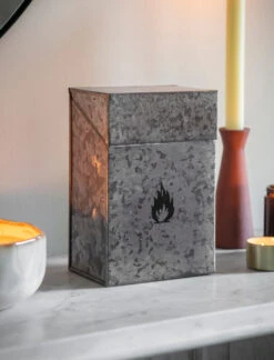 Firelighter Box - Galvanised