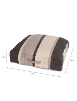 Beccles Stripe Floor Cushion - Large -Garden Trading Store FCWO01 portrait 9 67396.1638467005