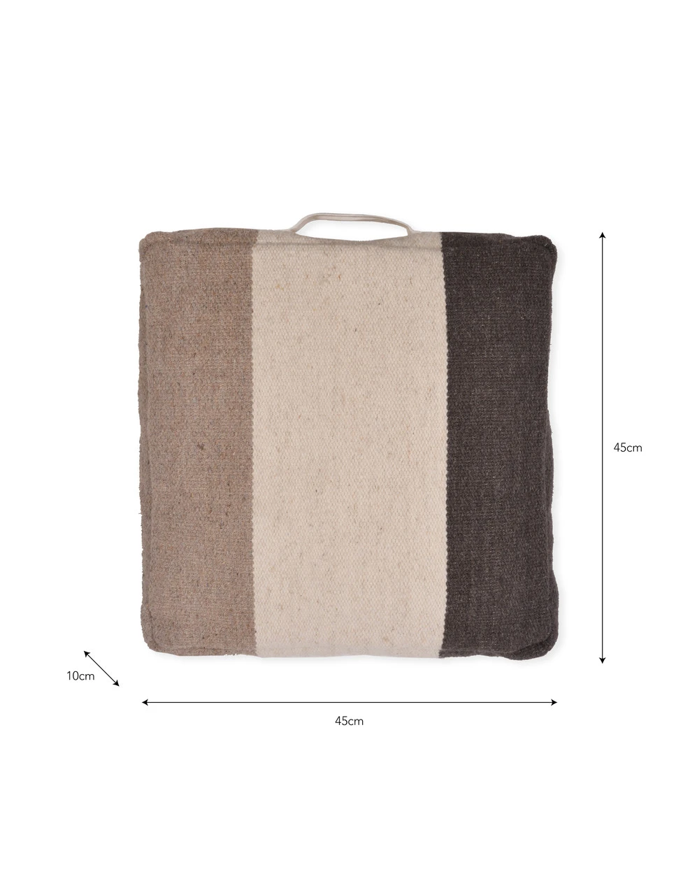 Beccles Stripe Floor Cushion - Medium 6 Beccles Stripe Floor Cushion - Medium - Image 6