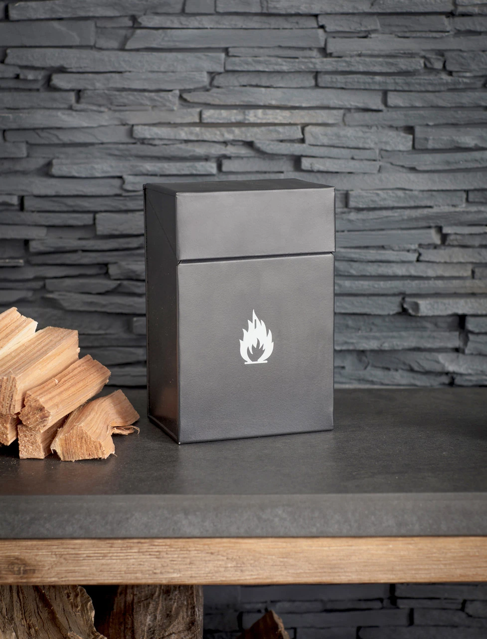 Firelighter Box - Carbon 1 Firelighter Box - Carbon