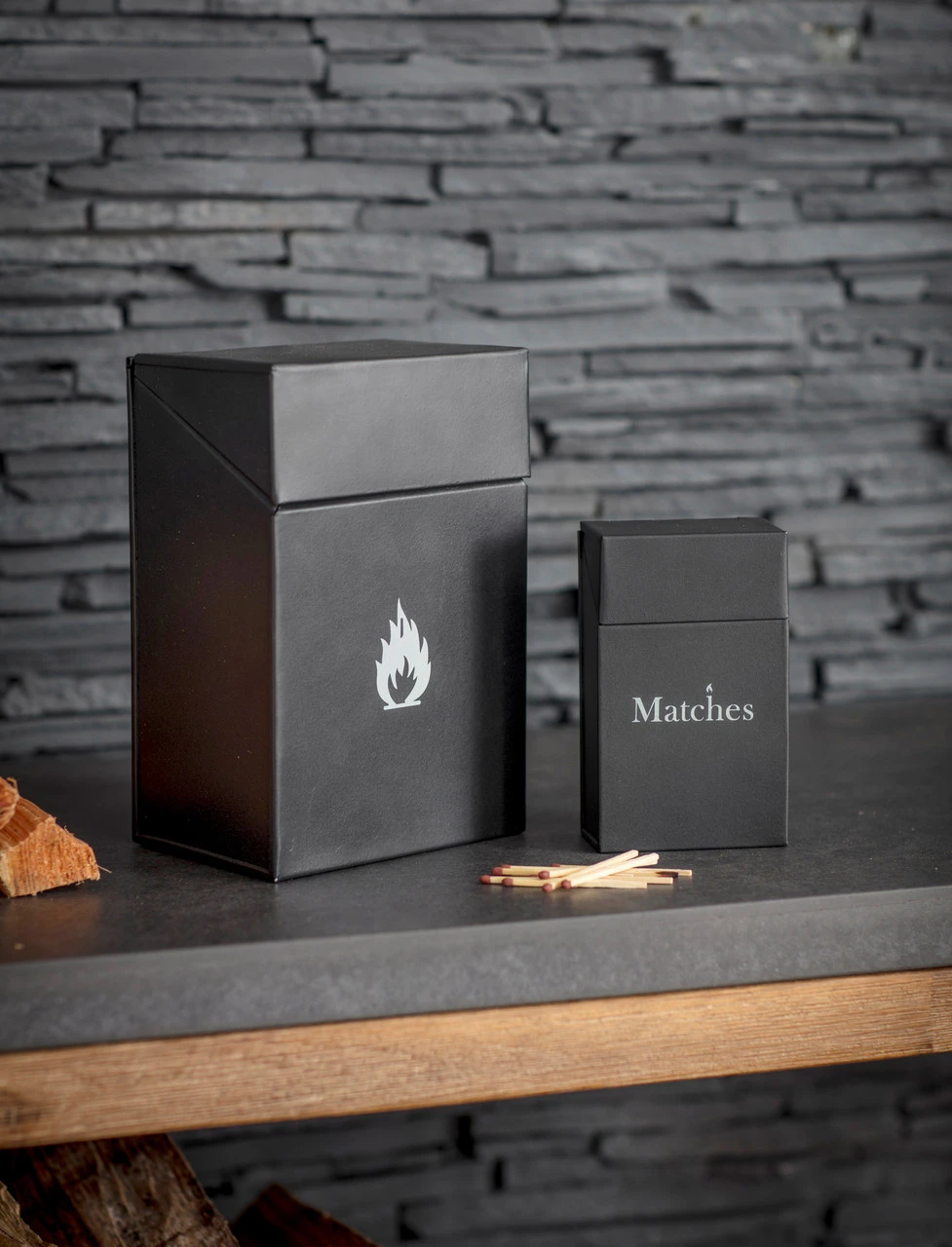Firelighter Box - Carbon 2 Firelighter Box - Carbon - Image 2