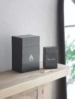 Firelighter Box - Carbon 8 Firelighter Box - Carbon -Garden Trading Store FLCN01 portrait 3 86225.1638547836