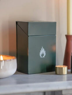 Firelighter Box - Forest Green