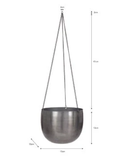 Farringdon Hanging Plant Pot - 15cm 5 Farringdon Hanging Plant Pot - 15cm -Garden Trading Store FPAP02 portrait 9 29303.1638542414