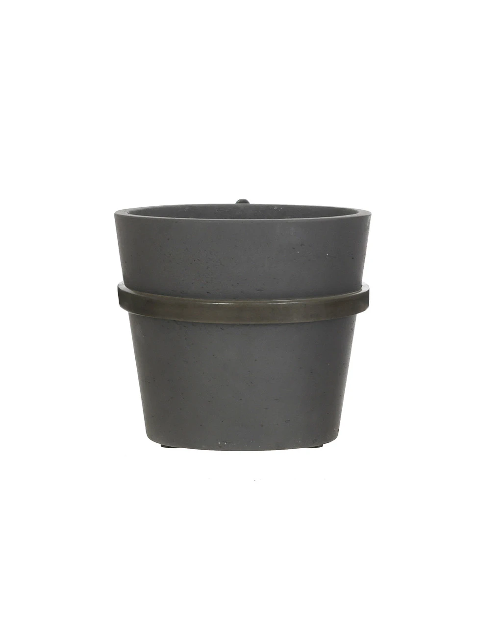 Single Stratton Wall Pot And Farringdon Holder - Carbon 2 Single Stratton Wall Pot And Farringdon Holder - Carbon - Image 2