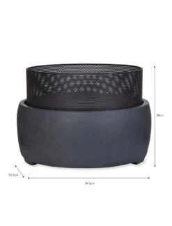 Lyneham Fire Pit - Round 15 Lyneham Fire Pit - Round -Garden Trading Store FPRD01 portrait 9 02947.1688393947