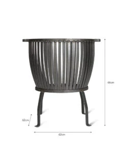 Barrington Fire Pit - Large 9 Barrington Fire Pit - Large -Garden Trading Store FPST01 portrait 9 48002.1638549046