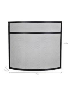 Bretforton Firescreen - Black - Small -Garden Trading Store FSBL01 portrait 9 65813.1638467058