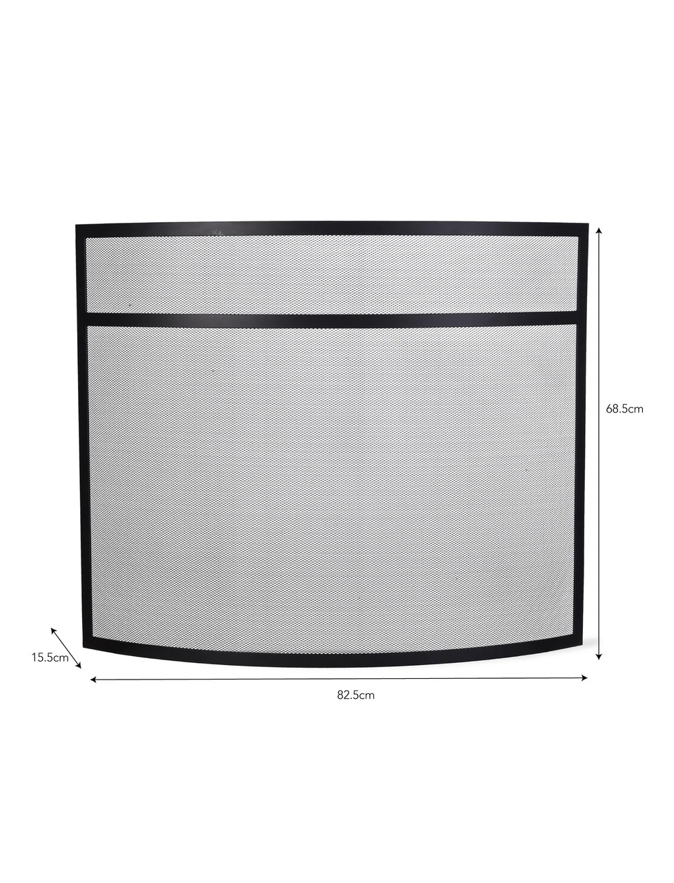 Bretforton Firescreen - Black - Large 6 Bretforton Firescreen - Black - Large - Image 6