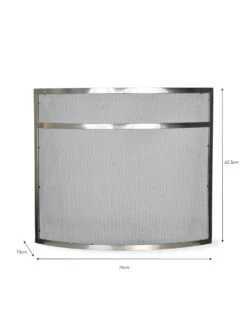 Bretforton Firescreen - Silver - Small 7 Bretforton Firescreen - Silver - Small -Garden Trading Store FSSV01 portrait 9 87554.1638467076