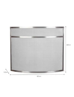 Bretforton Firescreen - Silver - Large -Garden Trading Store FSSV02 portrait 9 19683.1638467081