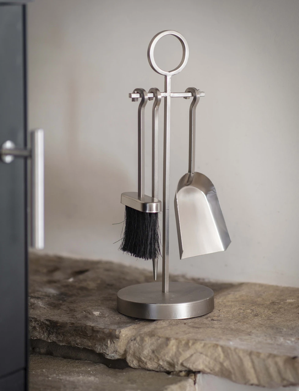 Paxford Fireside Tool Set - Silver 3 Paxford Fireside Tool Set - Silver - Image 3