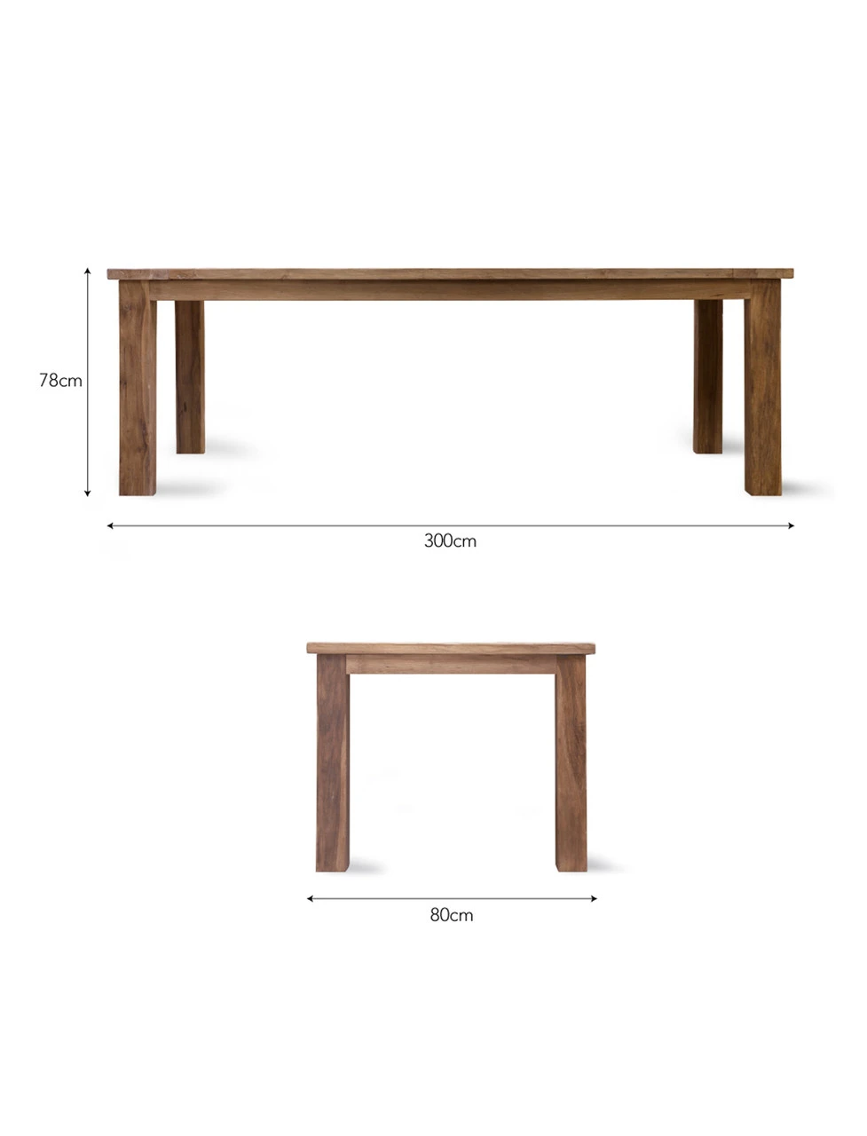 St Mawes Refectory Table 6 St Mawes Refectory Table - Image 6