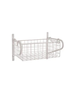 Wirework Basket Shelf - Lily White - Small 6 Wirework Basket Shelf - Lily White - Small -Garden Trading Store HBLW01 portrait 8 52447.1638543026
