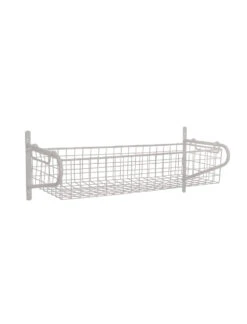 Wirework Basket Shelf - Lily White - Medium 6 Wirework Basket Shelf - Lily White - Medium -Garden Trading Store HBLW02 portrait 8 46577.1638543030