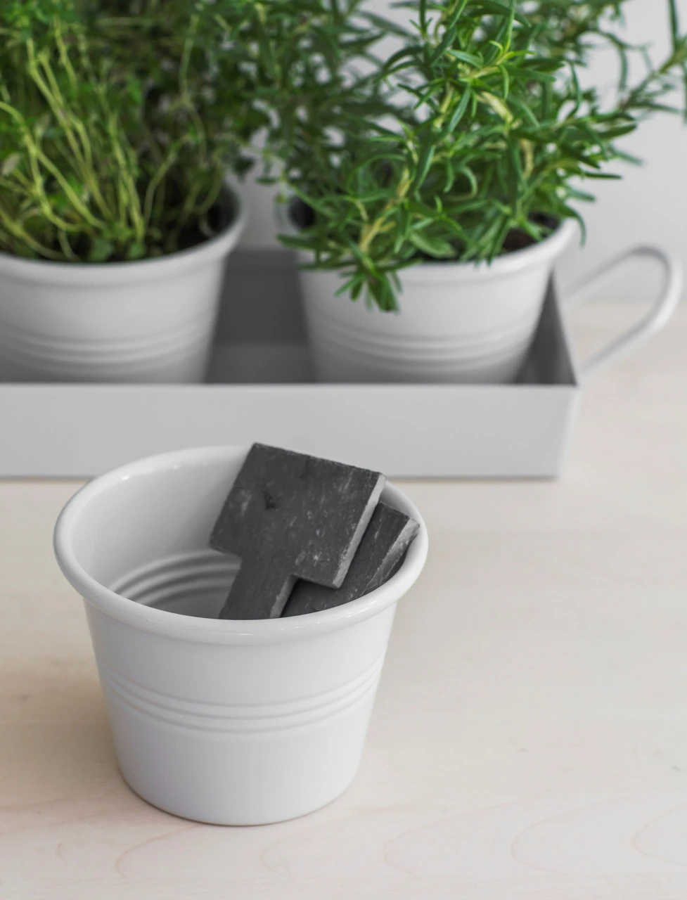 Set Of 3 Pots On A Tray 2 Set Of 3 Pots On A Tray - Image 2