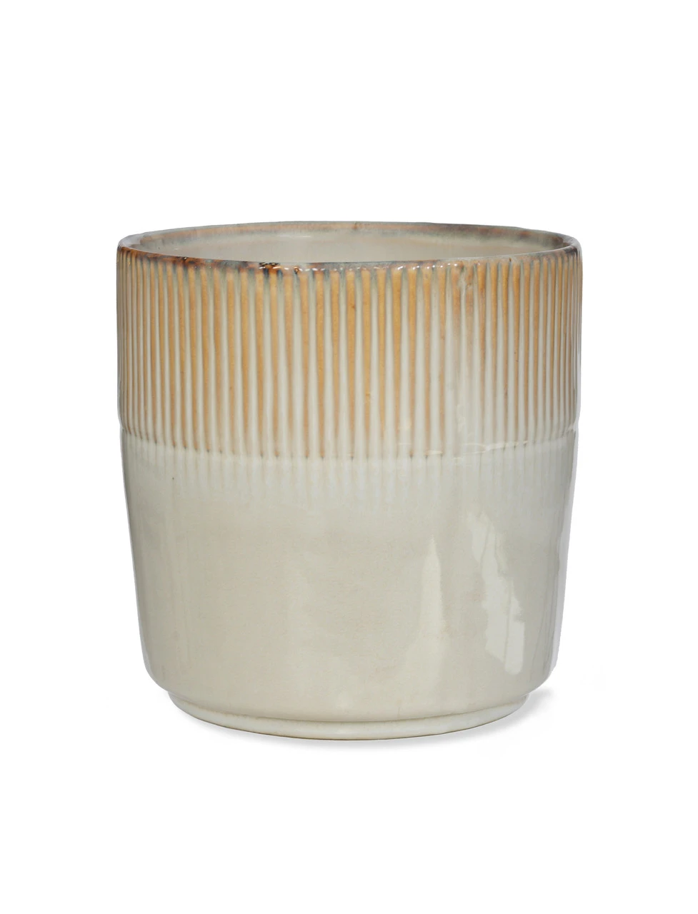 Hillesley Pot - Ivory - 20cm 2 Hillesley Pot - Ivory - 20cm - Image 2