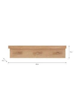 Hambledon Peg Rail Shelf - 3 Peg -Garden Trading Store HPOA01 portrait 9 26367.1638469277