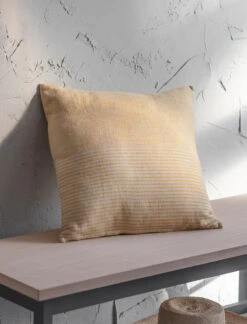 Hazleton Cushion - Turmeric - 45 X 45cm