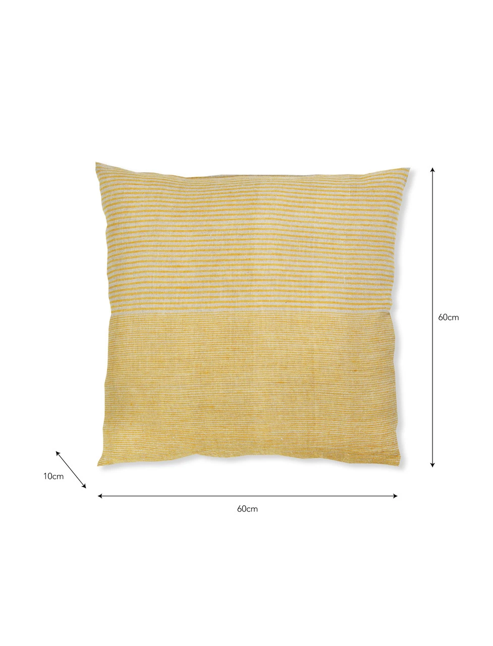 Hazleton Cushion - Turmeric - 60 X 60cm 4 Hazleton Cushion - Turmeric - 60 X 60cm - Image 4