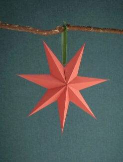 Maddox Star - Large - Brick Red