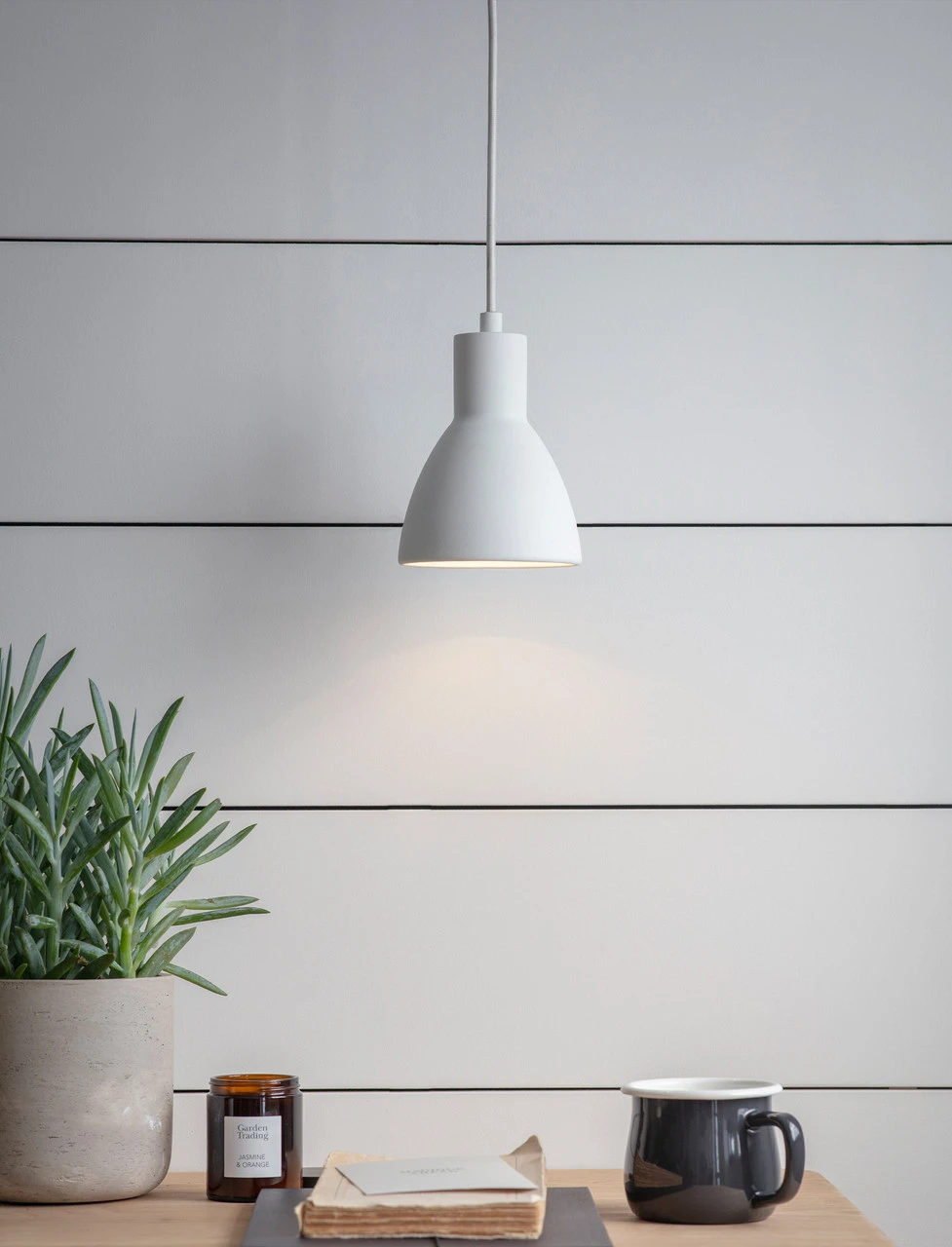 Bankside Pendant Light - Chalk 1 Bankside Pendant Light - Chalk