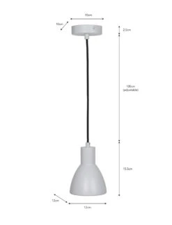 Bankside Pendant Light - Flint 6 Bankside Pendant Light - Flint -Garden Trading Store LABN03 portrait 9 59996.1649251414