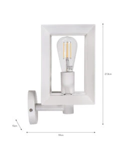 Brunswick Wall Light - Chalk -Garden Trading Store LABW09 portrait 9 07598.1666864070