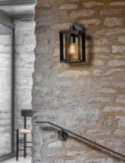 Brunswick Wall Light- Black