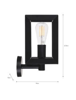 Brunswick Wall Light- Black -Garden Trading Store LABW10 portrait 9 93990.1666864079