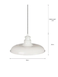 Toulon Pendant Light - Chalk 7 Toulon Pendant Light - Chalk -Garden Trading Store LACH01 portrait 9 66752.1638469534