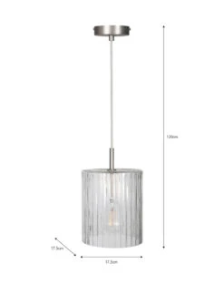 Clarendon Pendant Light - Clear -Garden Trading Store LACL27 portrait 9 62819.1666864091
