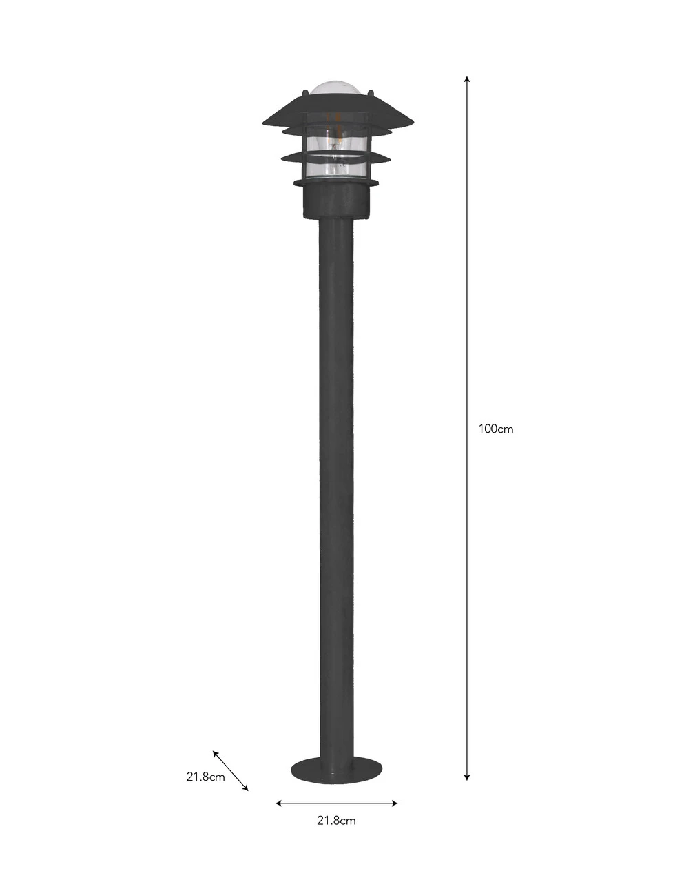 Strand Outdoor Post Lamp 4 Strand Outdoor Post Lamp - Image 4