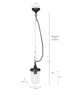 Harbour Outdoor Pendant Light - Carbon 9 Harbour Outdoor Pendant Light - Carbon -Garden Trading Store LACN28 portrait 9 69716.1667384136