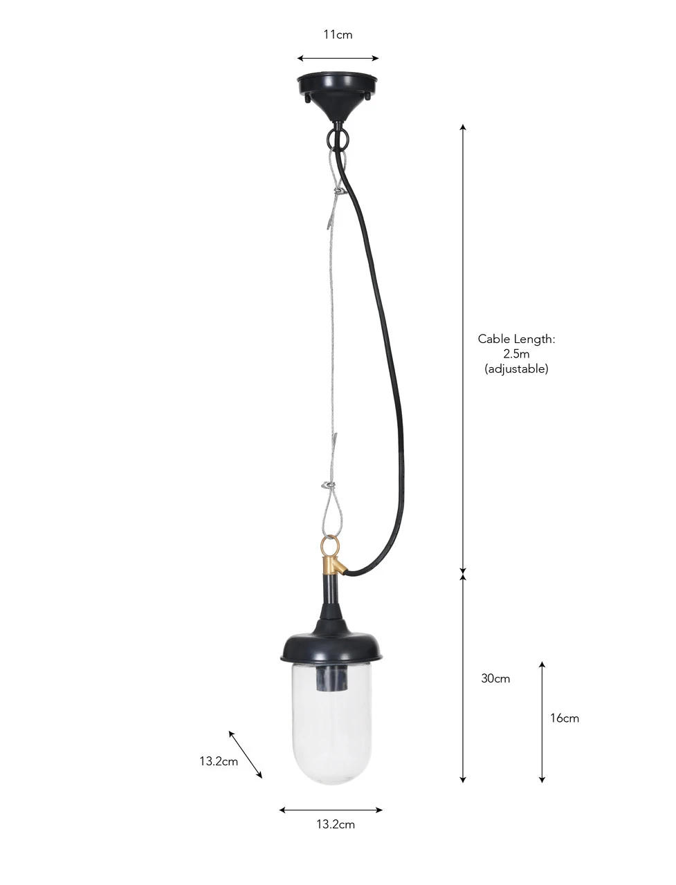 Harbour Outdoor Pendant Light - Carbon 5 Harbour Outdoor Pendant Light - Carbon - Image 5