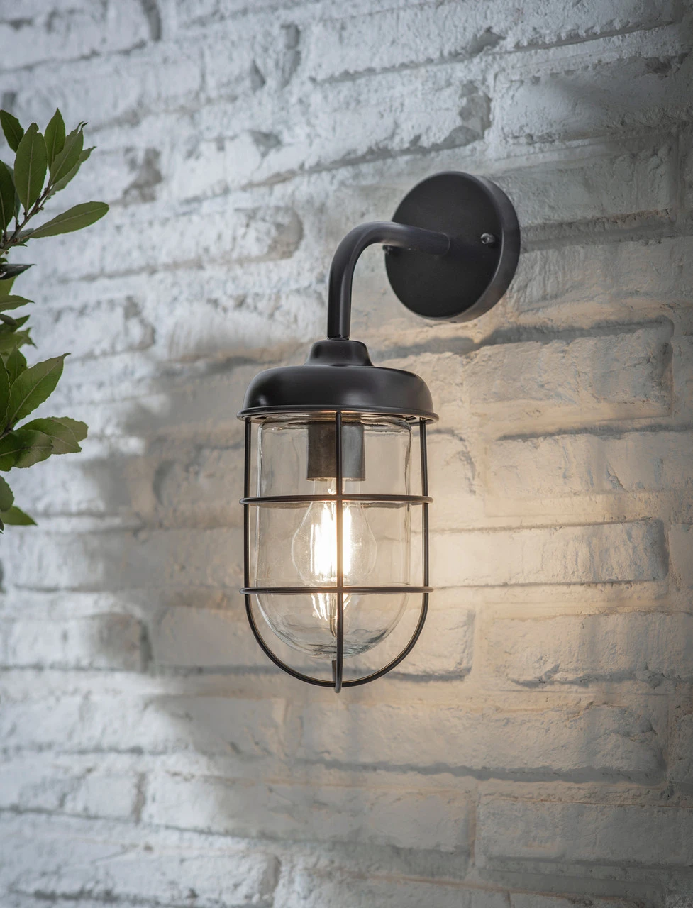 Harbour Wall Light - Carbon 1 Harbour Wall Light - Carbon