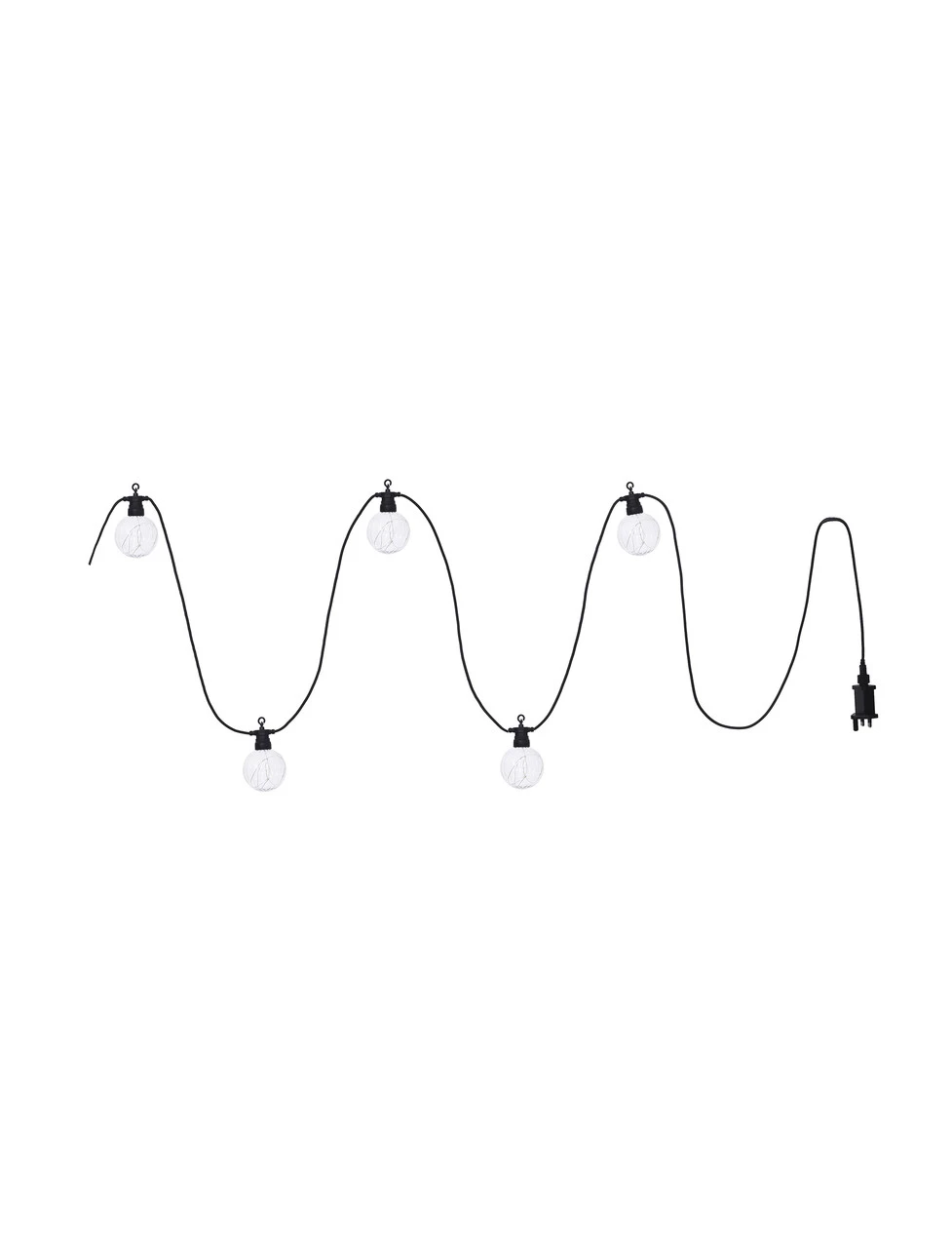 Festoon Linear Lights - Black - 10 Bulbs 2 Festoon Linear Lights - Black - 10 Bulbs - Image 2