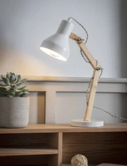 Folgate Desk Lamp - Lily White
