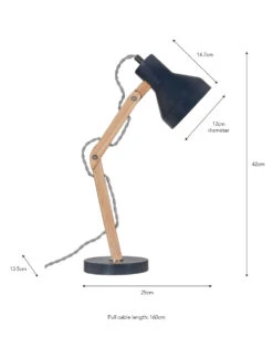 Folgate Desk Lamp - Ink -Garden Trading Store LAFO02 portrait 9 30310.1642699189