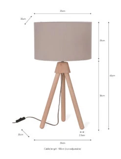 Hambledon Table Lamp 7 Hambledon Table Lamp -Garden Trading Store LAHA02 portrait 9 74442.1638535318