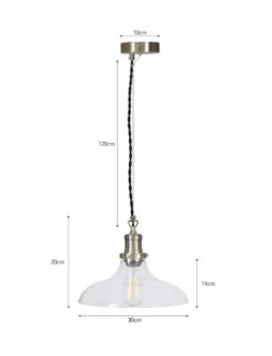 Hoxton Pendant Light - Large - Satin Nickel 7 Hoxton Pendant Light - Large - Satin Nickel -Garden Trading Store LAHO04 portrait 9 98316.1638535324