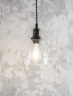 Hoxton Domed Pendant Light - Antique Bronze