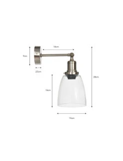 Hoxton Dome Wall Light - Satin Nickel 7 Hoxton Dome Wall Light - Satin Nickel -Garden Trading Store LAHO13 portrait 9 96644.1638535344